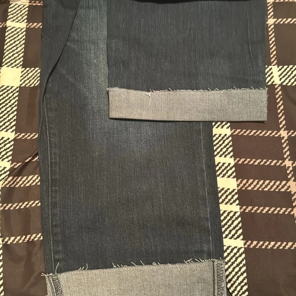 NWT Lane Bryant Stretch Capri Blue Jeans Size 22W - Picture 6 of 7